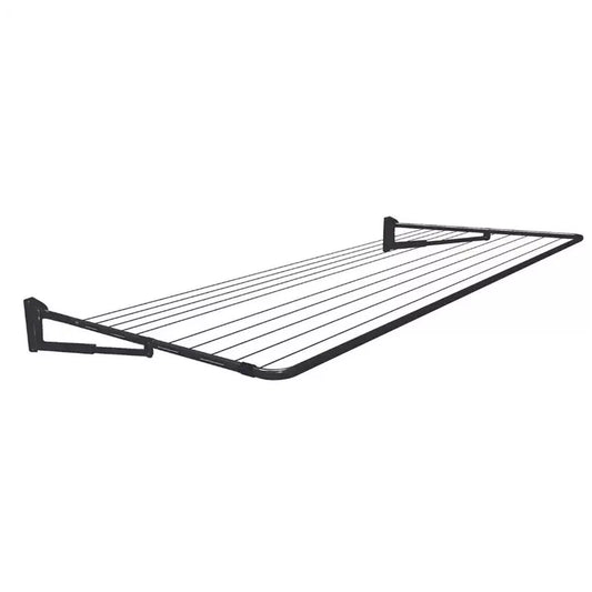 Single Folding Frame Clothesline Quick Lock Anthracite Black Fold Down Everyday