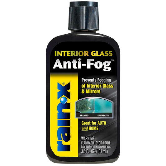 RainX Anti Fog Interior Glass Treatment 103ml Automotive Home Bathroom Mirrors