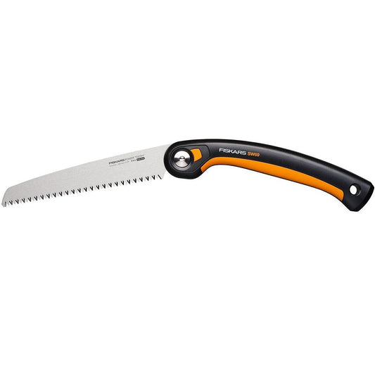 Fiskars PRO Folding Saw 21cm 3 Position Premium Pruning Pull Pruner Razor Teeth