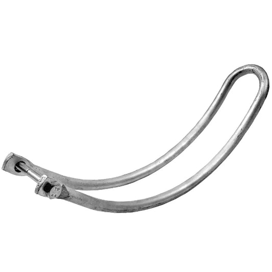 Whites Wires Farm Gate Double Bow Latch Kit Chain Wire Fence Hook Lock
