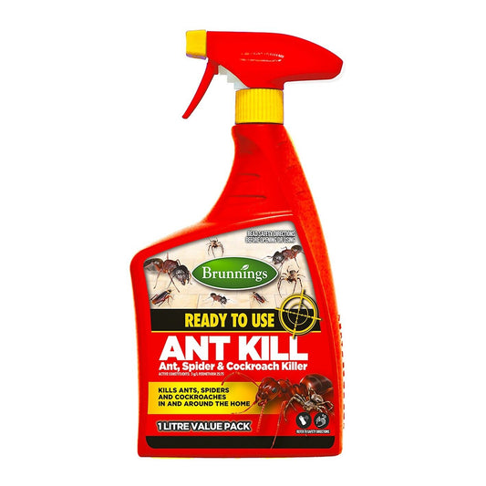 Ant Killer Control 1L Spider Cockroach Insect Killer RTU 1Ltr Permethrin PRO
