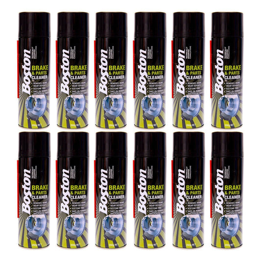 12x Brake and Parts Cleaner Aerosol Spray Can PRO H/Duty Fast Clean 350g