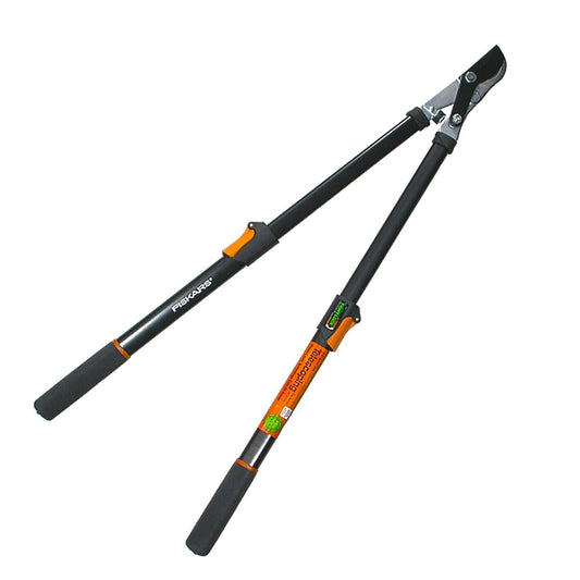 Fiskars Lopper Garden Shears Extendable 90cm Power Lever Telescopic