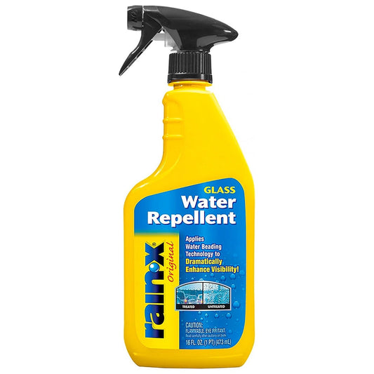 RainX Original Glass Treatment 473ml Repels Water Windscreen Rain