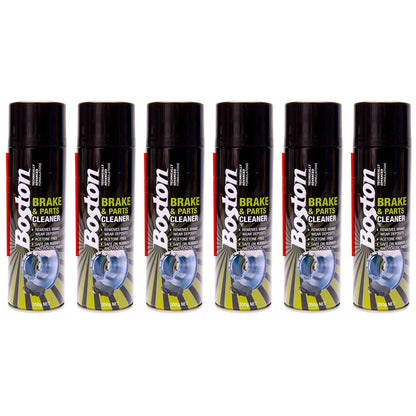 6x Brake and Parts Cleaner Aerosol Spray Can PRO H/Duty Fast Clean 350g