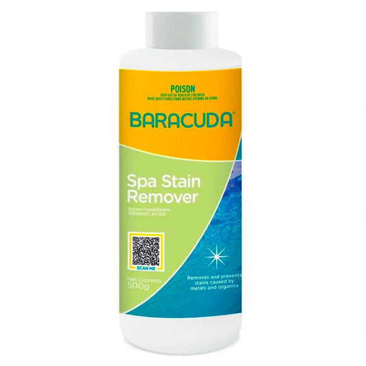 Baracuda Spa Stain Remover Metal Organic Stains Killer All Purpose 500ml