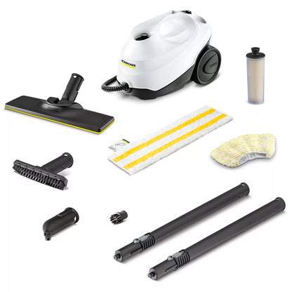 Karcher Steam PRO SC3 Cleaner Premium 1900 Watt Kit All Surface Set Window Tile