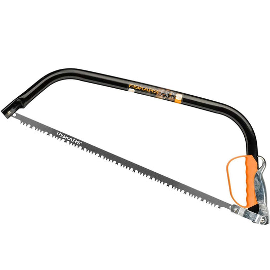 Fiskars Bowsaw 600mm 24" PRO Wood Hardpoint Bow Saw Pruning Tree Timber