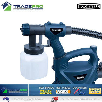 Paint Spray Gun Rockwell Electric Airless Sprayer 500W Out Performs W95 Wagner