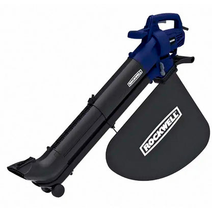 Blower Vac Mulcher Rockwell Garden Leaf Blower Shredder & Vacuum 3000W Electric