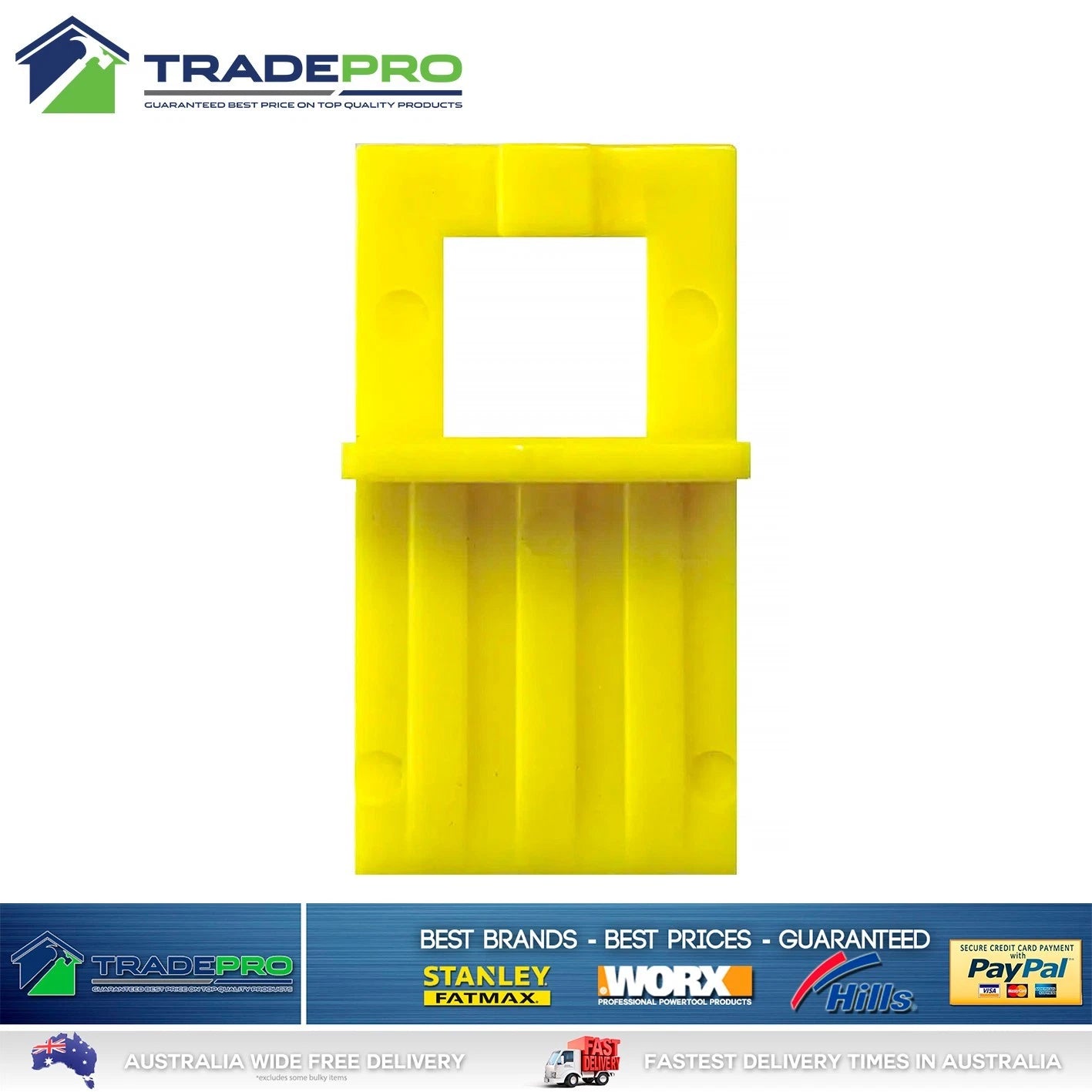 Decking Spacer Pack 4mm Gap 100pc Deck Shims Paving Tiling Wedge Wood Composite