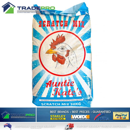Chicken Scratch Mix 20kg Poultry Feed Chook Food Avigran Free Range