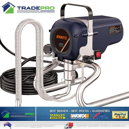 Pro Airless Paint Sprayer High Pressure Spray Gun Machine 1200W Wall Roof Door