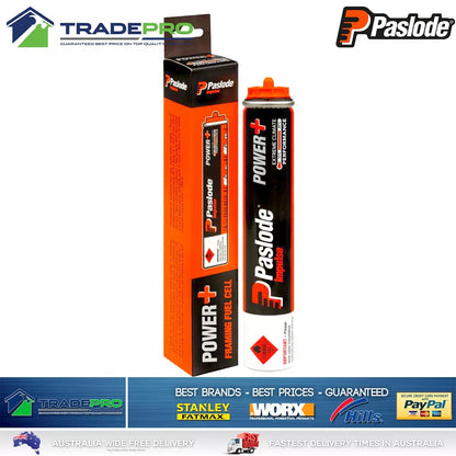 Paslode Genuine Impulse Fuel Cell Twist N Lock Tall Gas Cartridge B20543F Nail