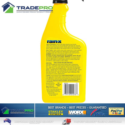 RainX Original Glass Treatment 473ml Repels Water Windscreen Rain