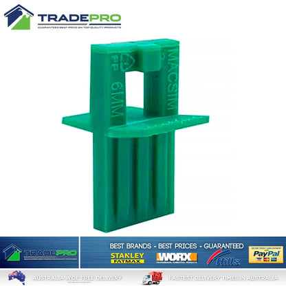 Decking Spacer Pack 6mm Gap 15pc Deck Shims Paving Tiling Wedge Wood Composite