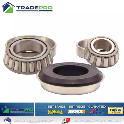 2x Wheel Bearing Kit Waterproof Seal Holden Axle LM67048 LM11949 Marine Trailer