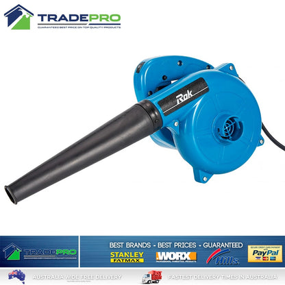 Blower Electric Portable Leaf Grass Garden Blower Genuine Rok® 500w 240v