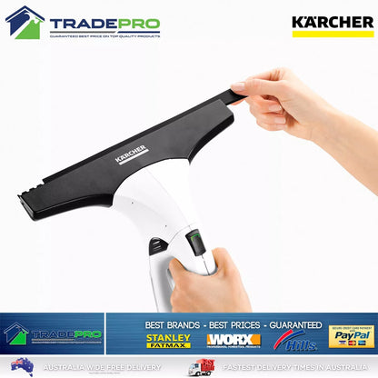 Karcher WV2 Cordless Window Washer Vacuum Cleaning Vac Kit Plus with Battery