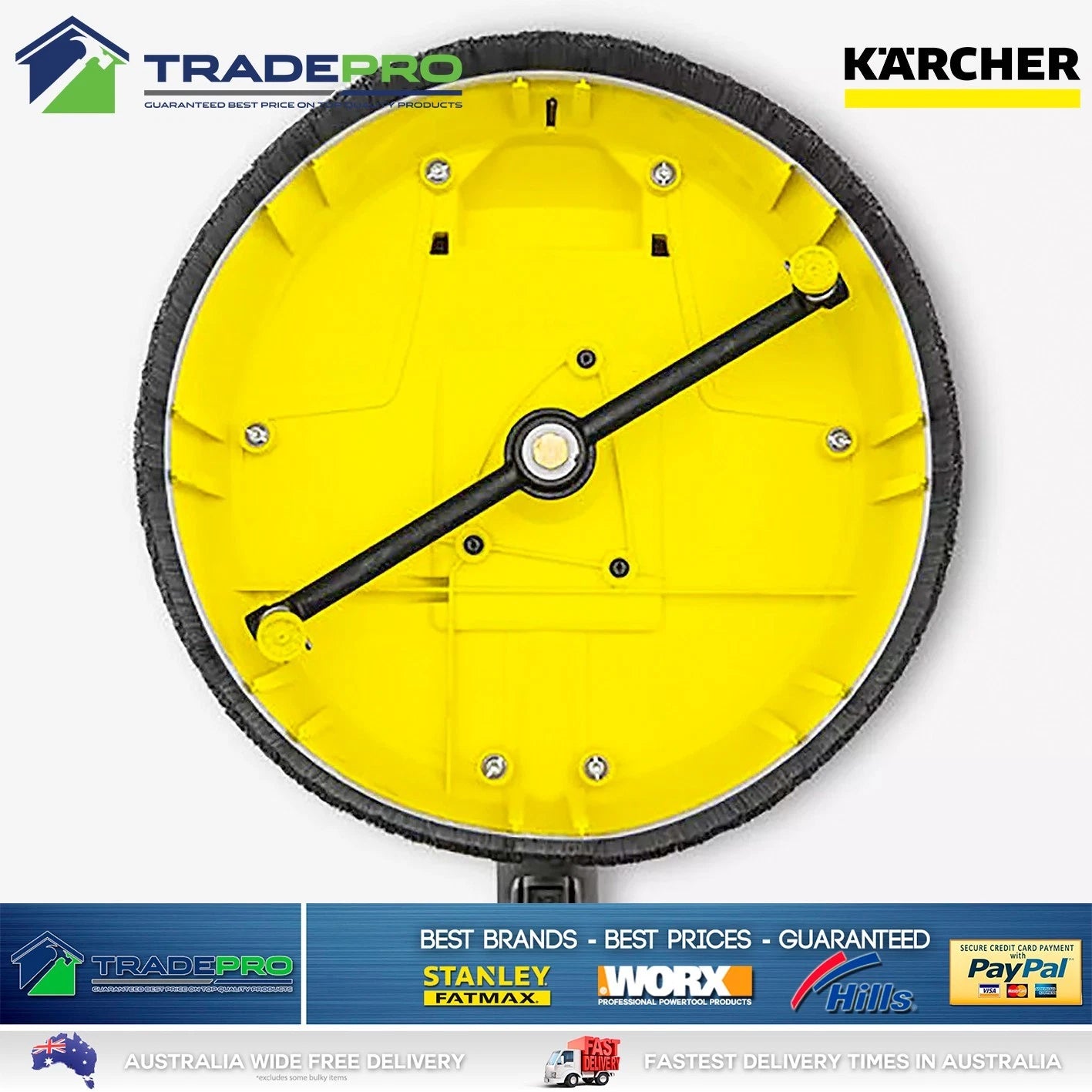 Karcher T5 T-Racer Surface Patio Deck Concrete Cleaner Twin Jet Rotating Washer