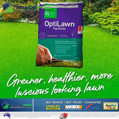 Potting Mix 30L OptiLawn Top dress Soil Dressing Organic Plants Pot Tub Garden