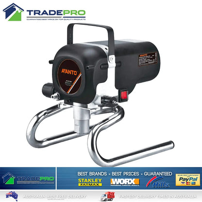 Pro Airless Paint Sprayer High Pressure Spray Gun Machine 1200W Wall Roof Door