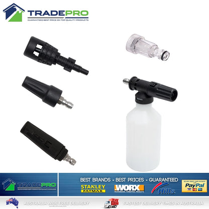 Kincrome High Pressure Washer Cleaner Kit 8m Hose Electric 1520 PSI 1400W Water