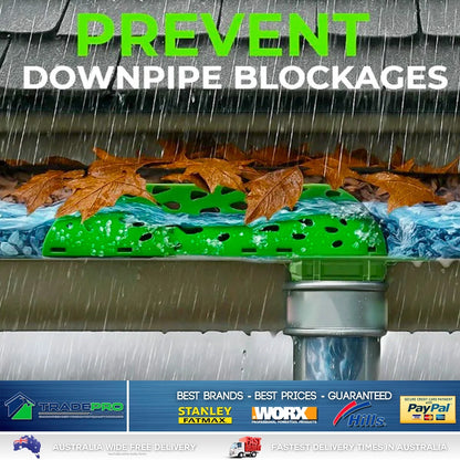Flowmate Gutter Guard Downpipe Leaf Blockage Stopper EZY DIY Filter Strainer