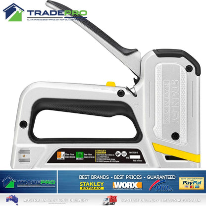 Staple Gun Brad Nailer Stanley Heavy Duty 2in1 FatMax Stapler Sharpshooter PRO