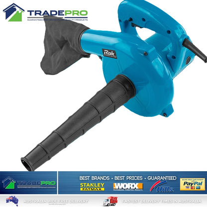 Blower Electric Portable Leaf Grass Garden Blower Genuine Rok® 500w 240v