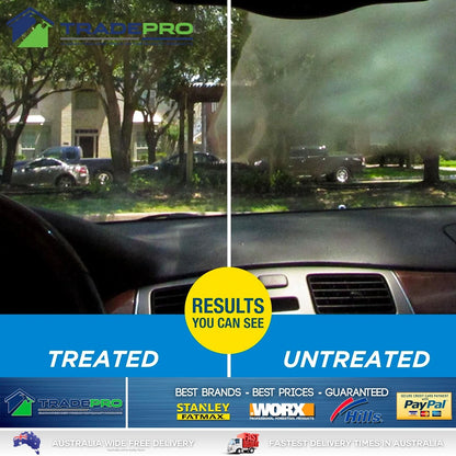 RainX Anti Fog Interior Glass Treatment 103ml Automotive Home Bathroom Mirrors