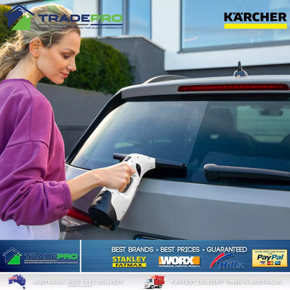 Karcher WV2 Cordless Window Washer Vacuum Cleaning Vac Kit Plus with Battery