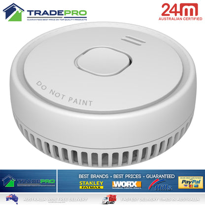 2x Smoke Alarm Fire Detector Chubb/Quell® Made Australian Standard Bonus 9V Batt