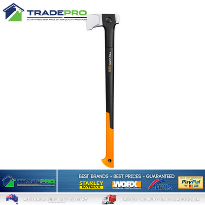Genuine Fiskars® X32 Axe Blade L IsoCore 2.8kg Timber Log Split Finland