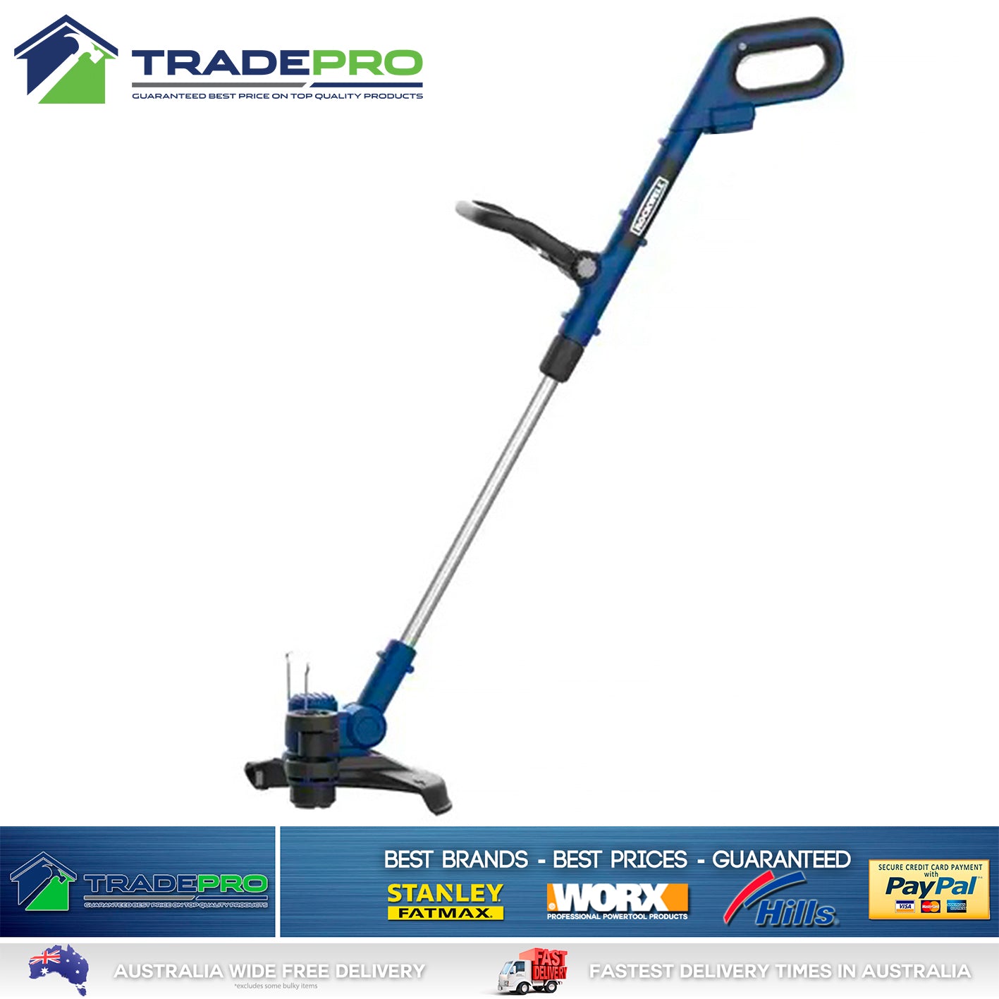 Genuine Rockwell Grass Trimmer Whipper Snipper 18V Edger Electro Start Skin Only