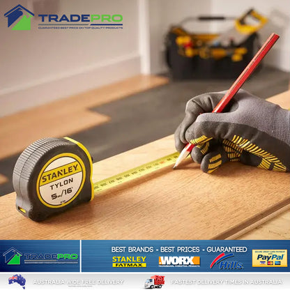 Stanley® Tape Measure 5m Metric Imperial Fatmax Premium Tylon Quality 2549020