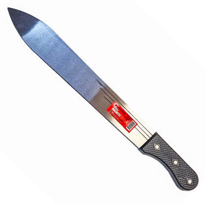 Machete Knife PRO Machette Hunting 45cm Sharpened Edge Blade & Handle Bush