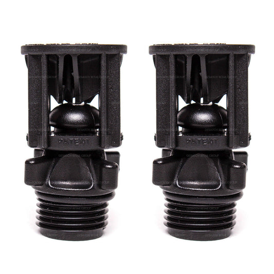 2x Wobble Tee Clever Gel Head Only Replacement BSP Sprinkler Water Efficient Top