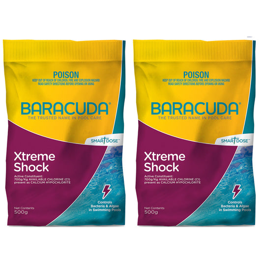 Pool Shock Baracuda 1kg Treatment Super Shockit Chlorine PRO Strength Granular