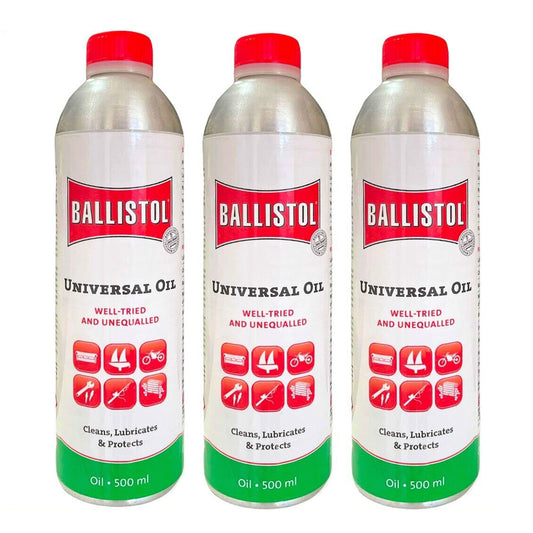 3x Ballistol Lubricant 500ml Cleaning Oil Gun Firearm Spray Protect Cleaner Pure