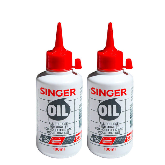 Singer Sewing Machine Oil 200ml Lubricant Domestic Industrial Lube Hinge Lock