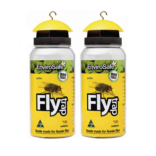 2x Fly Wasp Trap XL Jumbo EnviroSafe® Ultimate with Bait Blow Horse HouseCatcher