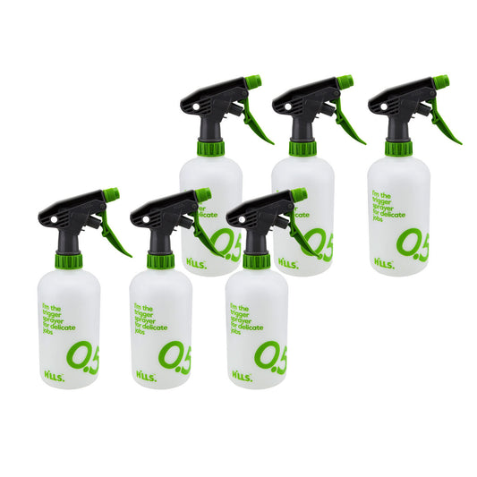 6x Spray Bottle 500ml Hills® Trigger Gun Misting Sprayer Flowers Restaurants