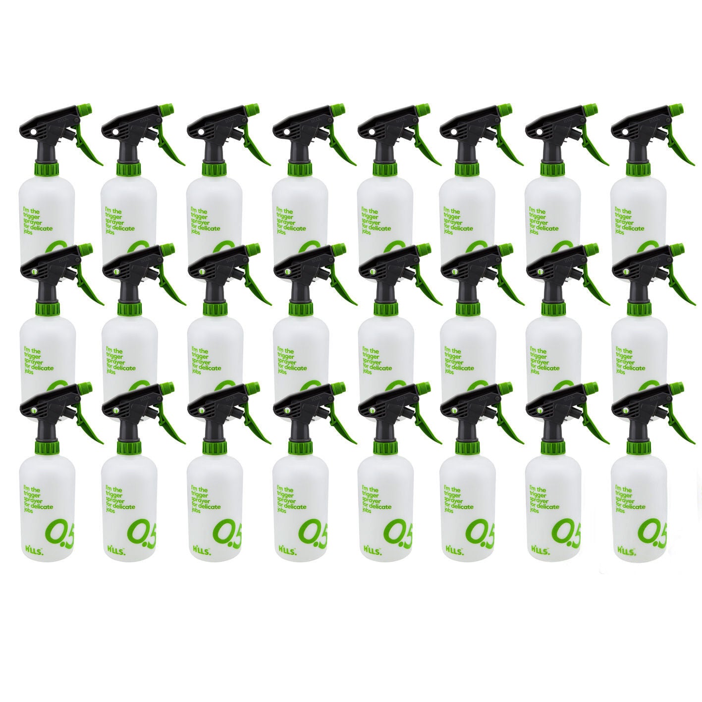 24x Spray Bottle 500ml Hills® Trigger Gun Misting Sprayer Flowers Restaurants
