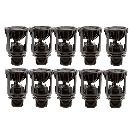10x Wobble Tee Pro Water Efficient Head Top Only Sprinkler New Model Aust Made