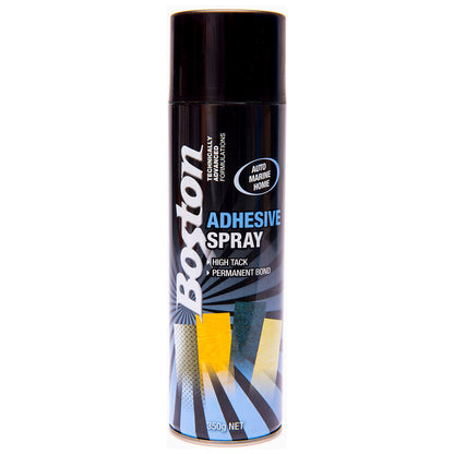 Contact Adhesive Spray Fast Grip Boston 350g Permanent Strong Glue Can