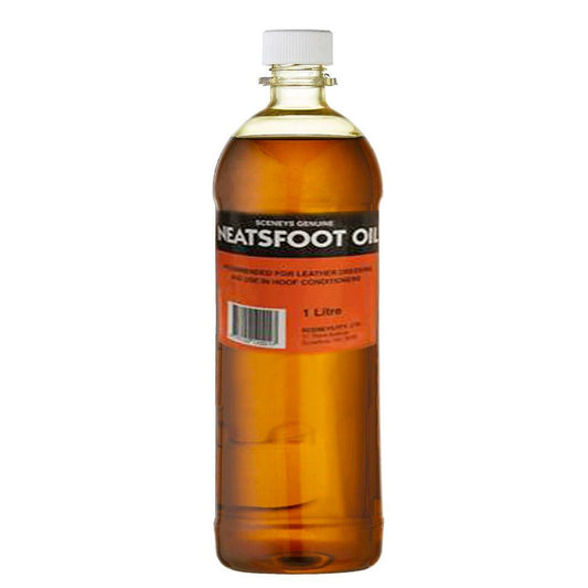 Neatsfoot Oil 1L Restore Preserve Protect Leather Saddlery 1LTR Jackets Horse