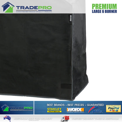 Grillman® BBQ Hooded Large Waterproof UV Resistant Cover Outdoor Gas Barbecue