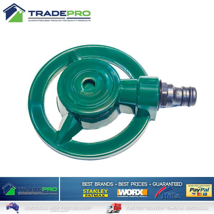 Lawn Sprinkler All Metal Quality Super Tuff Grass Garden Watering Dads Favourite
