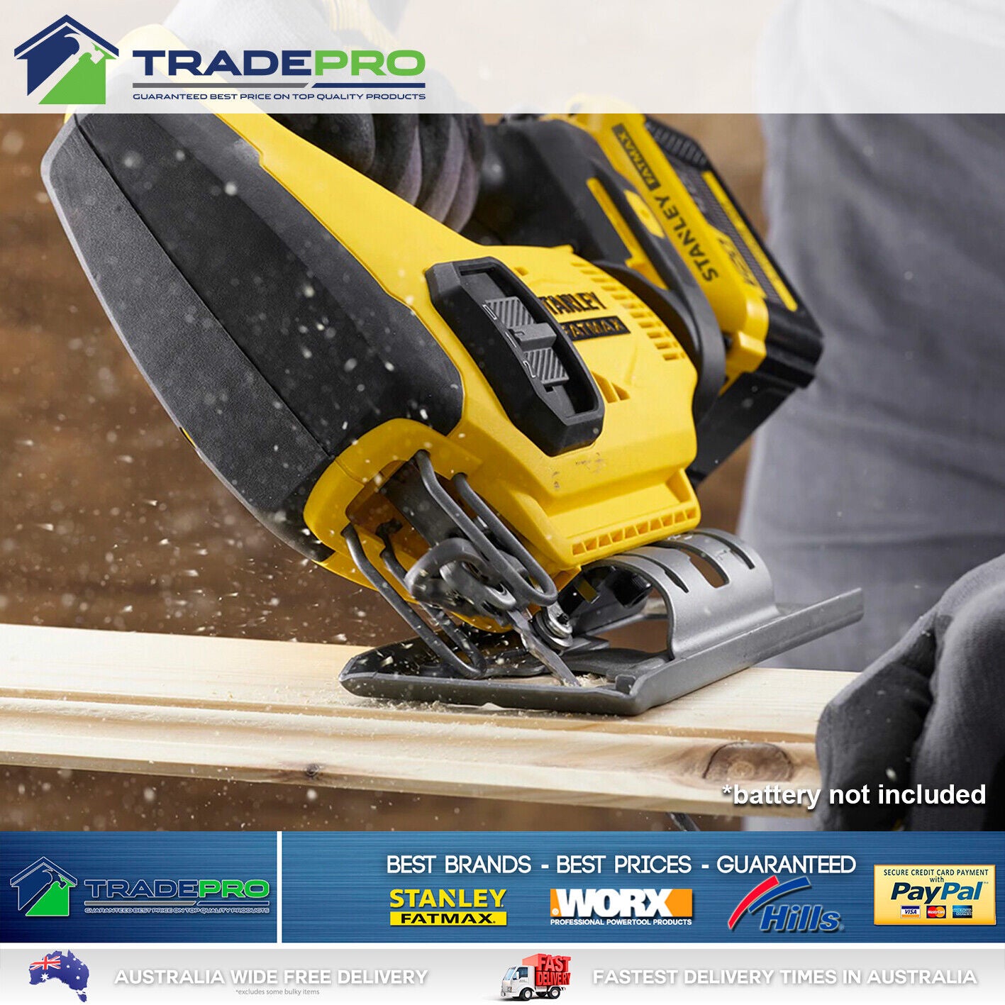 Stanley® Fatmax 18V Cordless Jigsaw Genuine SFMCS600B Multi Blade PRO Tool Only